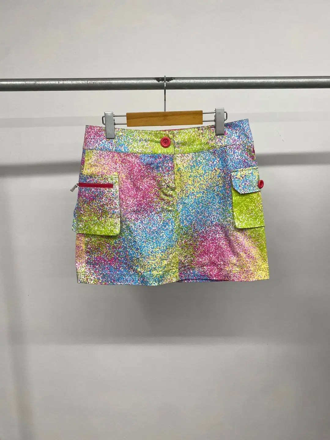 （ 13 ） レディース le coq sportif(ルコックスポルティフ) ゴルフ マルチカラー スカート キュロット キュロットパンツ