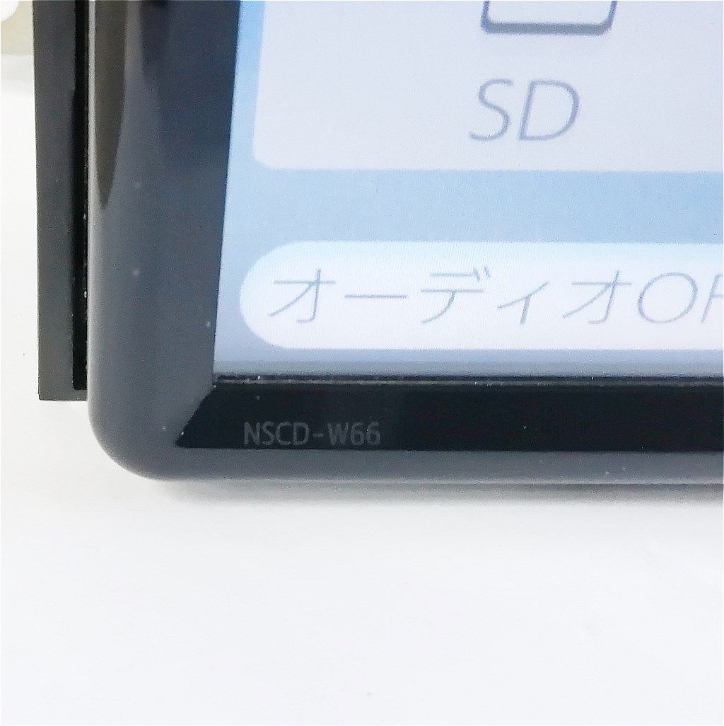 トヨタ純正ナビ NSCD-W66 7型ワイド SDナビ ワンセグ/Bluetooth トヨタ純正ナビ NSCD-W66 7型ワイド SDナビ ワンセグ/Bluetooth