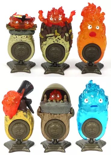 中古】アクセサリー(非金属) 全6種セット 「ハウルの動く城 KAZARING