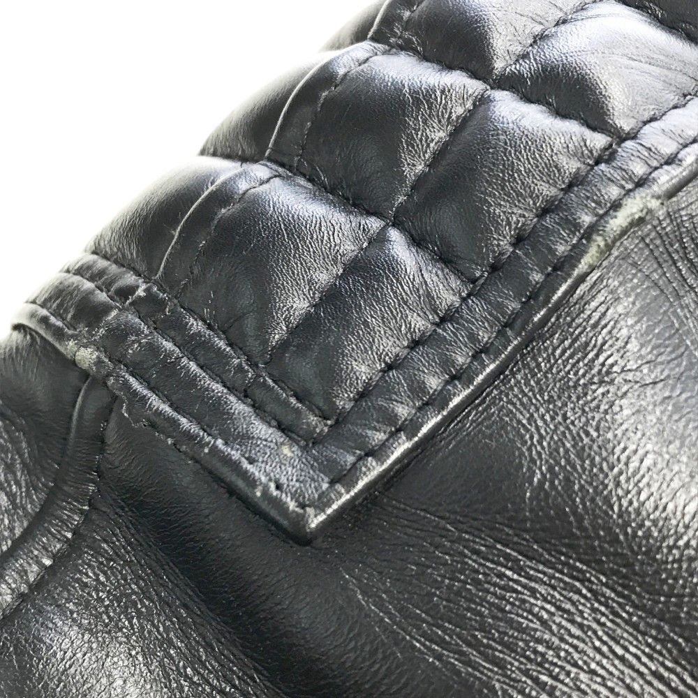 カドヤ KADOYA ヘッドファクトリー　定価17万　メリデン KADOYA カドヤ ﾍｯﾄﾞﾌｧｸﾄﾘｰ ﾒﾘﾃﾞﾝ ﾚｻﾞｰｼﾞｬｹｯﾄ ｼﾝｸﾞﾙﾗｲﾀﾞｰｽ