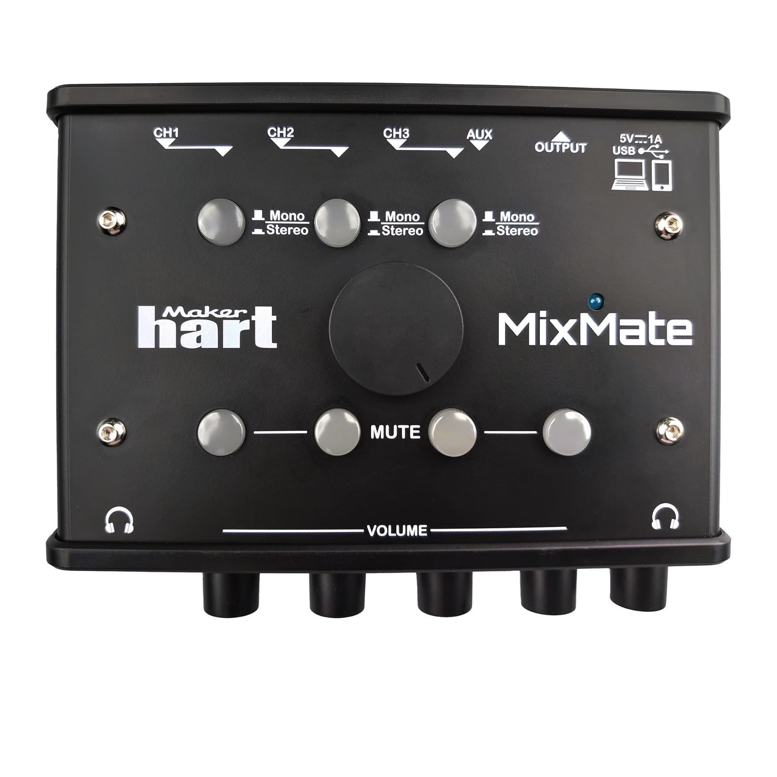 Amazon | Maker hart Drum Maker hart Drum Mixer 6 IN/3 OUT