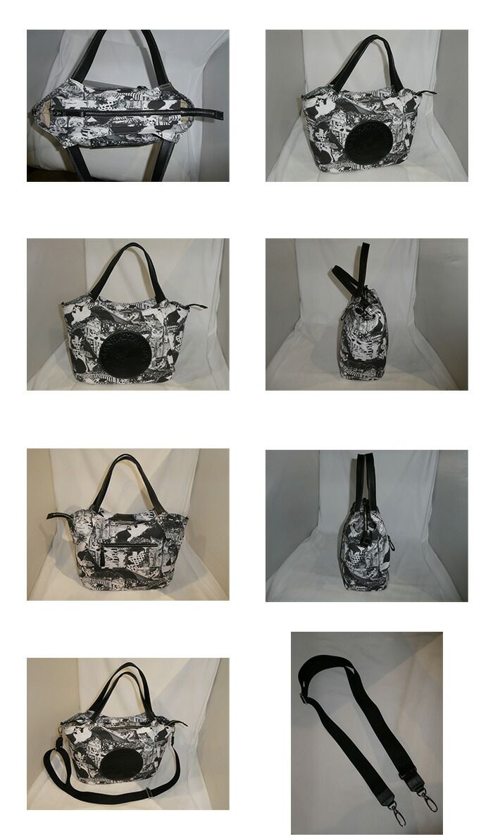 manhattaner's マンハッタナーズ ムーン 2WAY トートバッグ 071-2491