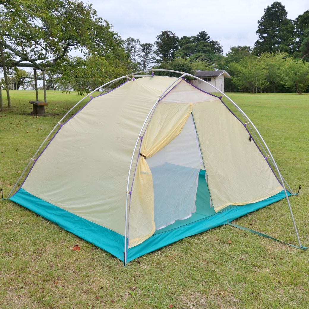 DUNLOP キャンプテント ターコイズ ダンロップ DUNLOP キャンピング用 テント ダルセット R-618