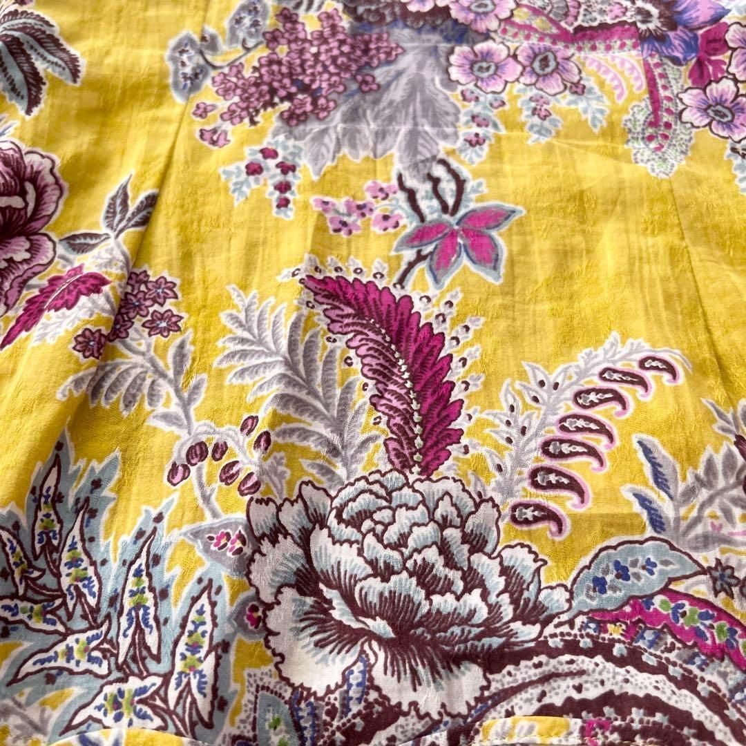 お値下げ★ETRO★エトロシャツブラウス★イタリア製★ペイズリー柄★美品 ETRO エトロ ペイズリー柄 シャツ ブラウス 44 イタリア製 美品