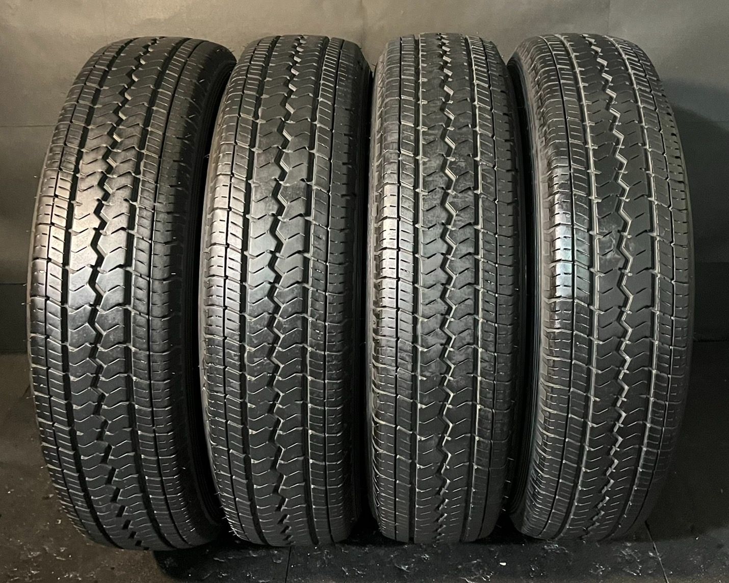 2020年製 約8～8.5分山 トーヨー TOYO TOYO V-02e 155 80R14 88 86N LT プロボックス 4本 h_458