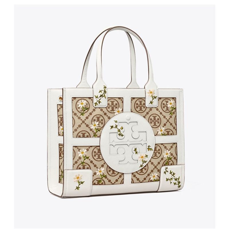 トリーバーチ TORY BURCH バッグ トートバッグ エラ Tモノグラム エンブロイダリー トート - メルカリ