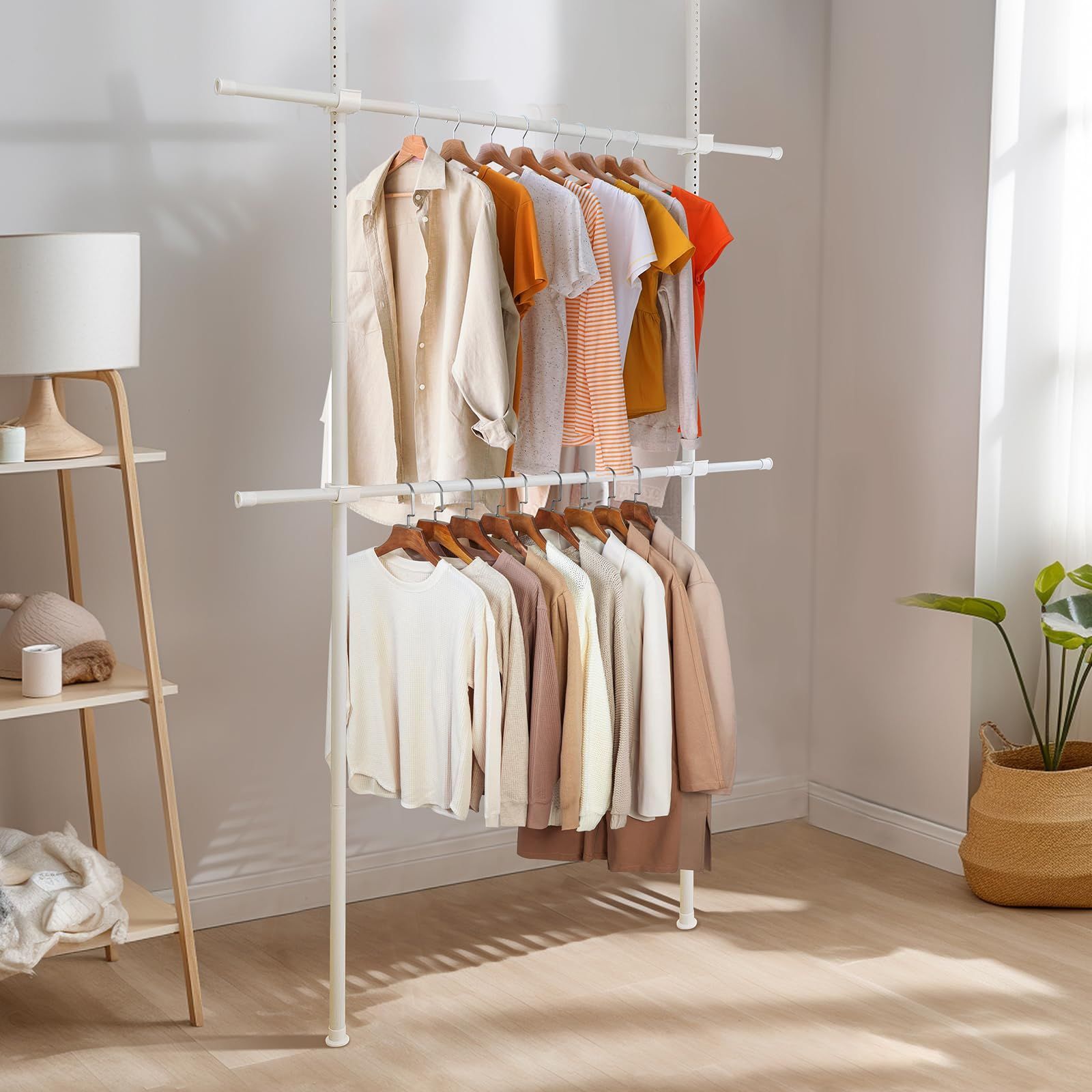 大人気！再入荷しました♪】部屋干し ラック ラック 大容量 スリム  