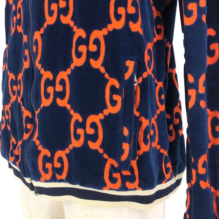 GUCCI シェニール ベロア ブルゾン トラックジャケット Lサイズ