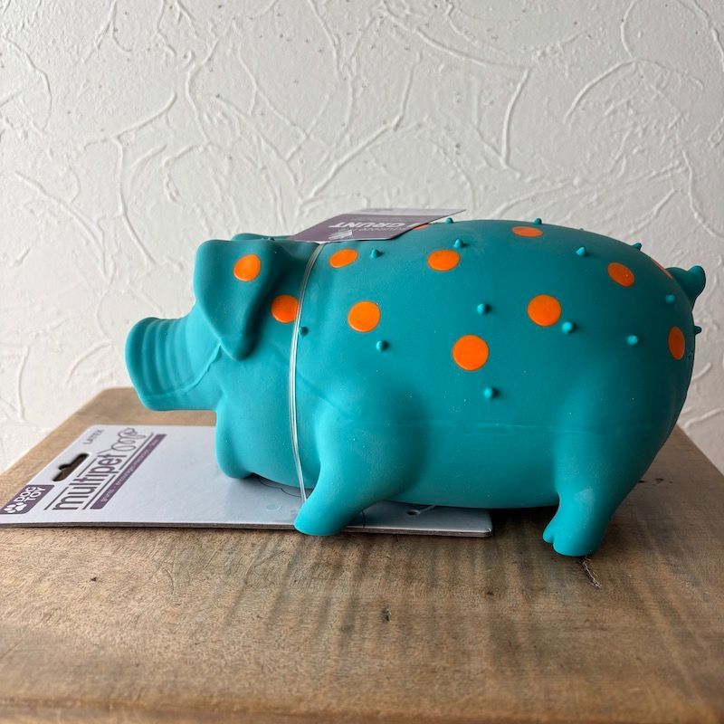 ラテックスグランティングピッグMULTIPET Grunting Pigs 9"