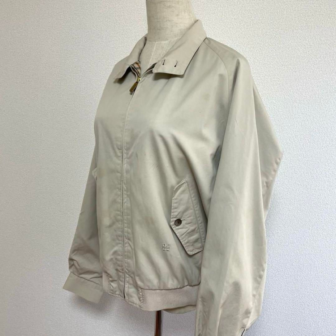 訳あり DAKS ダックス ベージュ ジップアップ ジャケット M