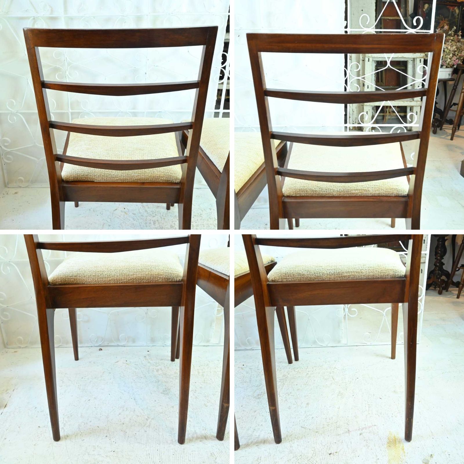 L3705-239 英国ヴィンテージ マッキントッシュ ダイニングチェア 4脚 L3705-239 英国ヴィンテージ マッキントッシュ A.H.McIntosh ミッド