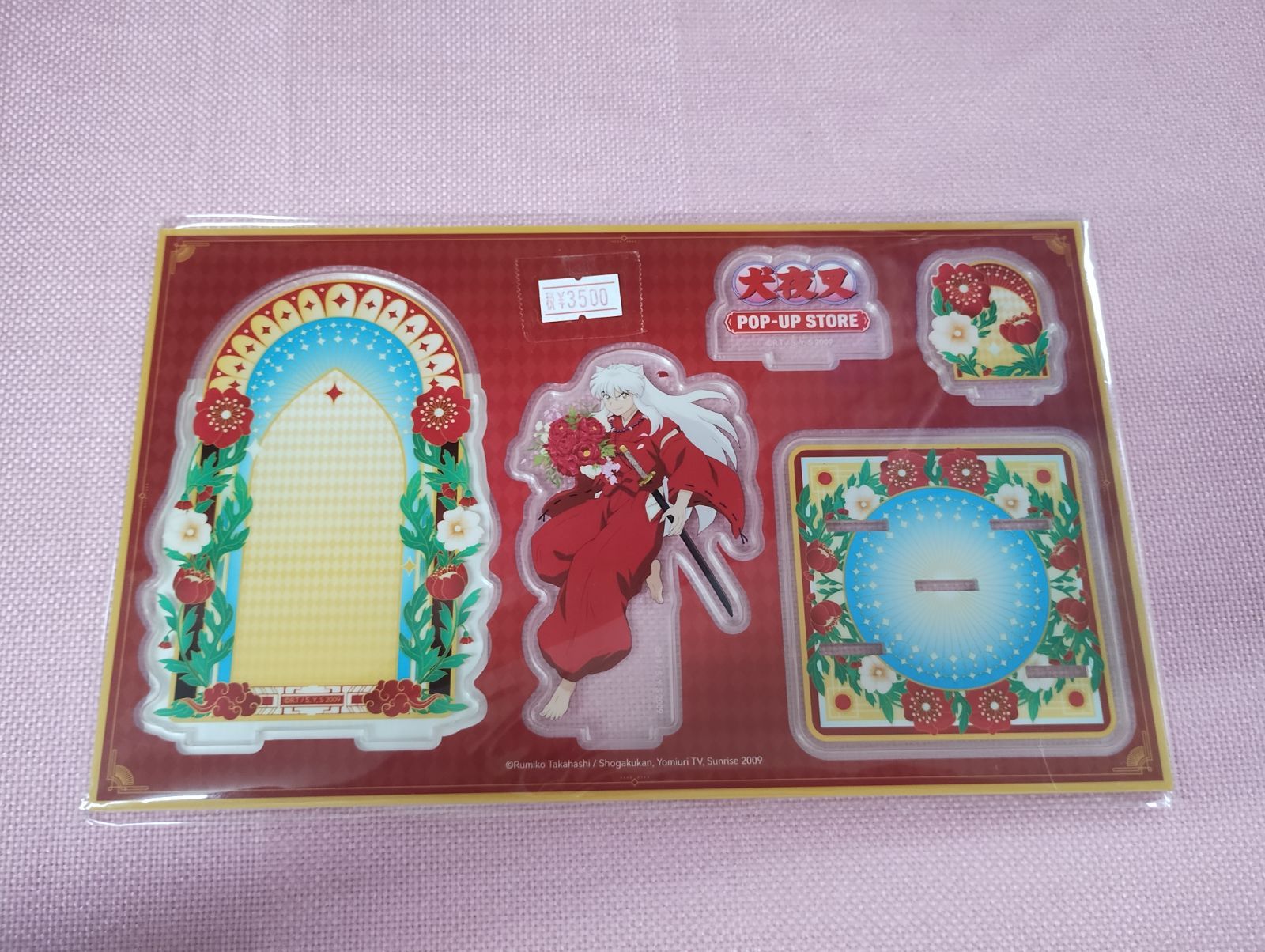中古 犬夜叉 30周年記念 海外限定 アクリルスタンド 犬夜叉 店頭
