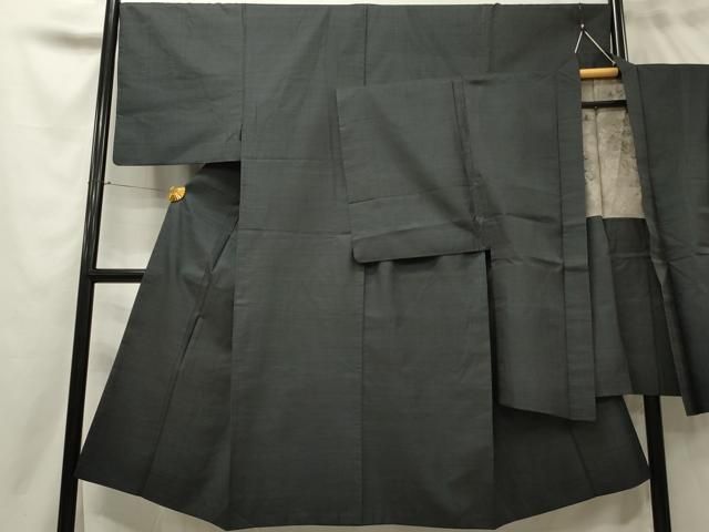 平和屋着物□男性 本場大島紬 アンサンブル 100亀甲 総詰め 正絹 逸品  