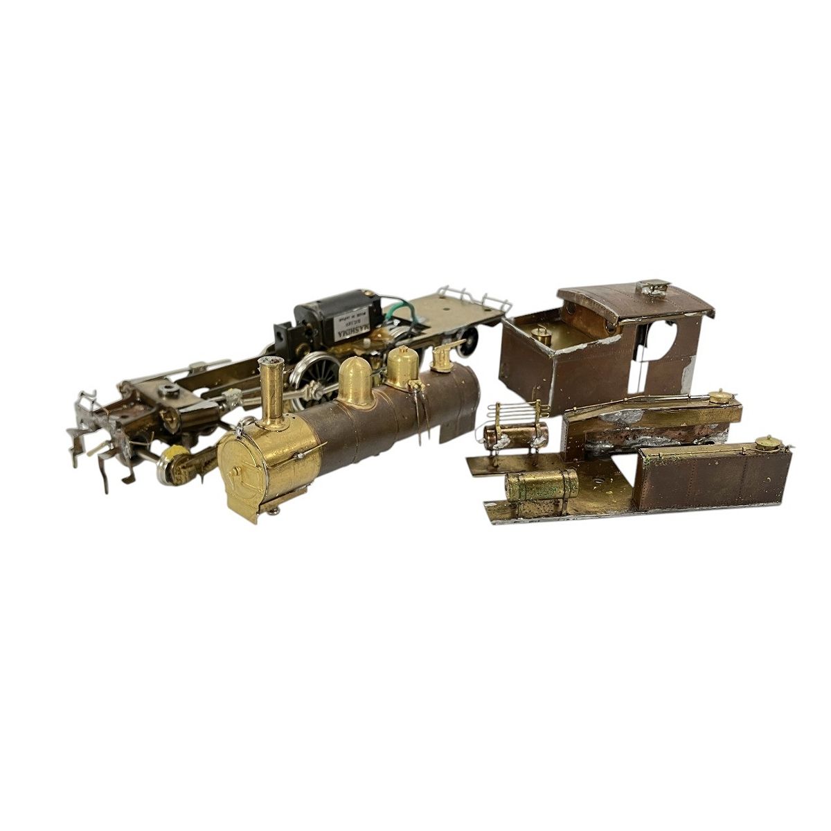 SANGO サンゴ B10形 蒸気機関車 組立途中品 HOゲージ 鉄道模型 ジャンク W10485438