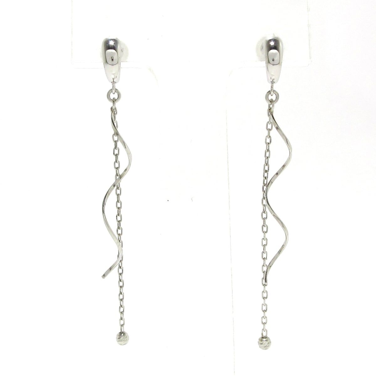 Unbranded ノーブランド ピアス K18WG 総重量 1.6g