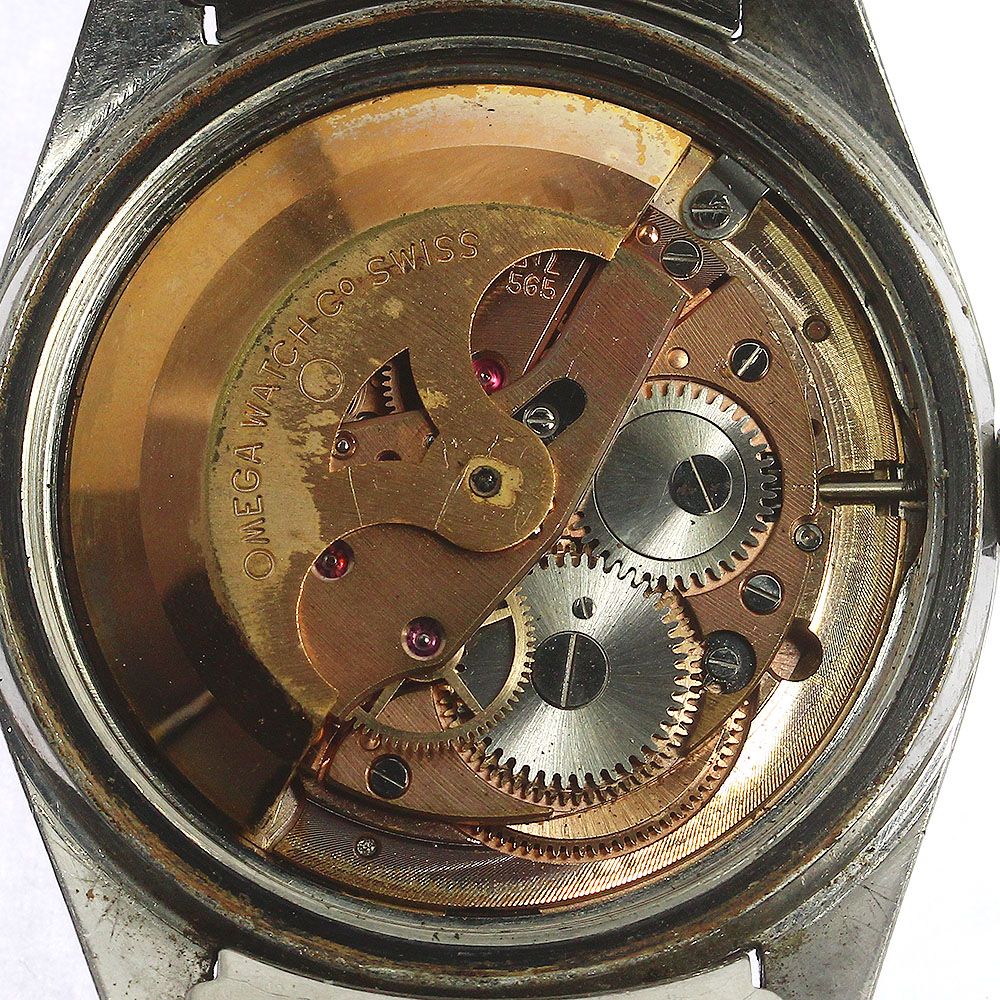 オメガ OMEGA シーマスター Cal.565 ライスブレスレット 自動巻き