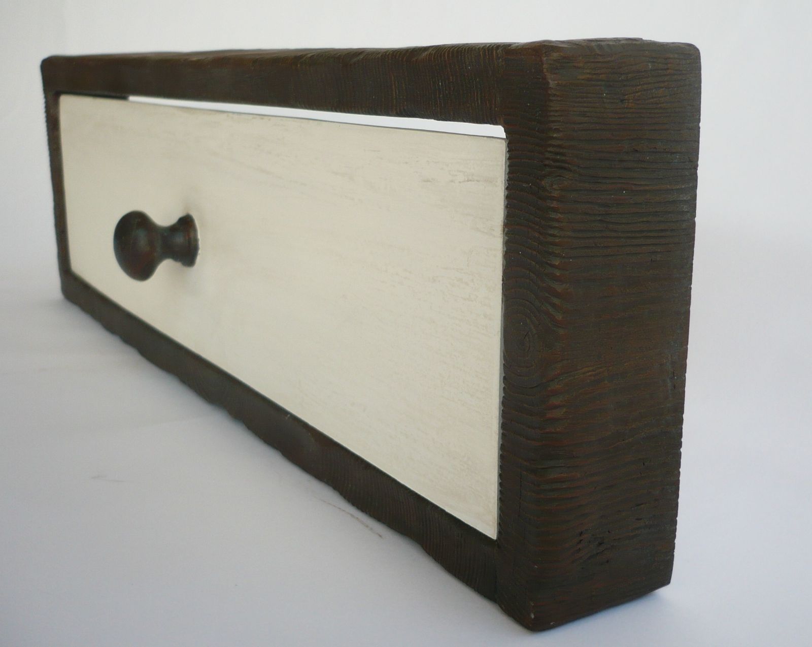 ポストカバー 目隠し ティロワール アンティーク ハンドメイド FRP