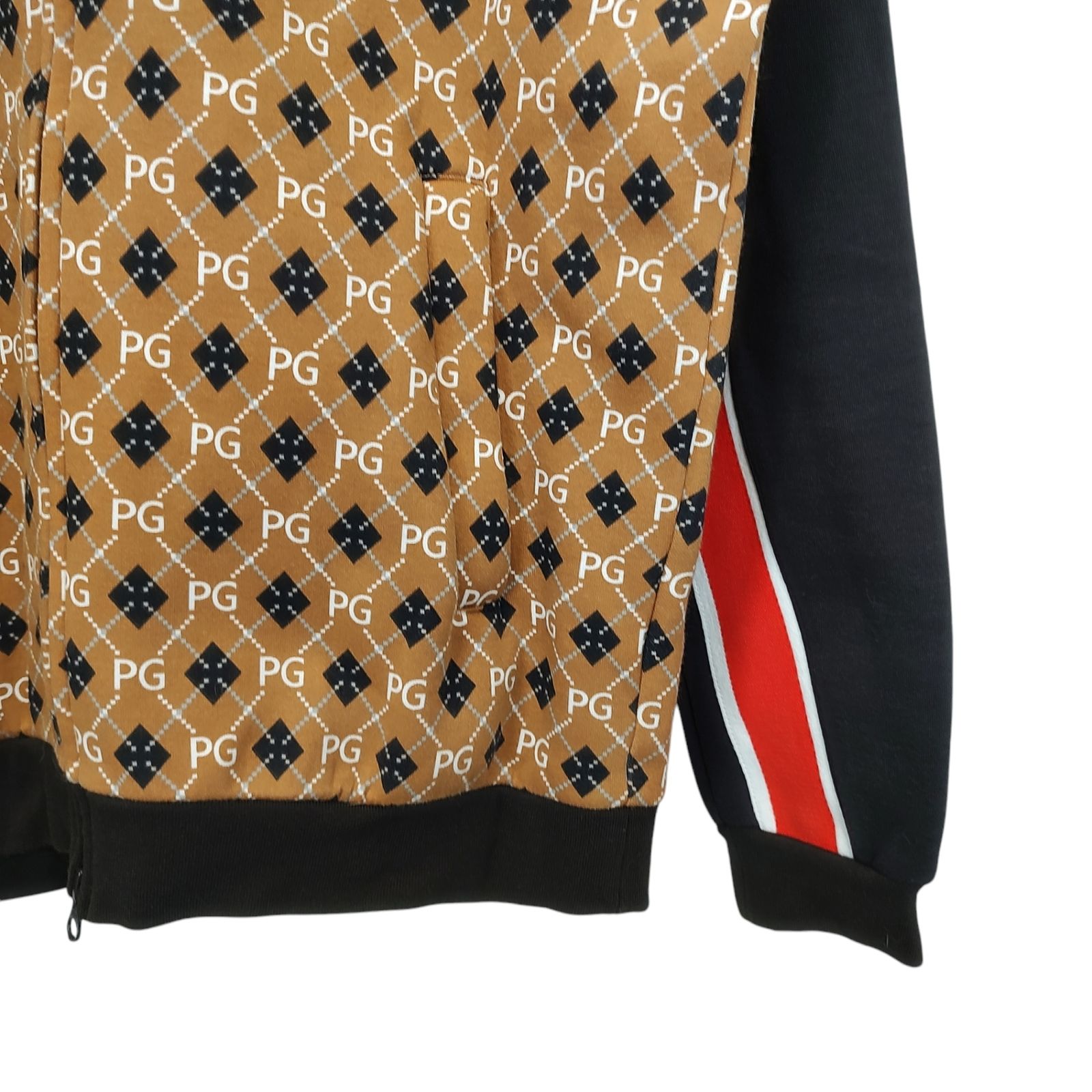 PEARLY GATES パーリーゲイツ ゴルフ 2021年 アーガイル柄 ジップ