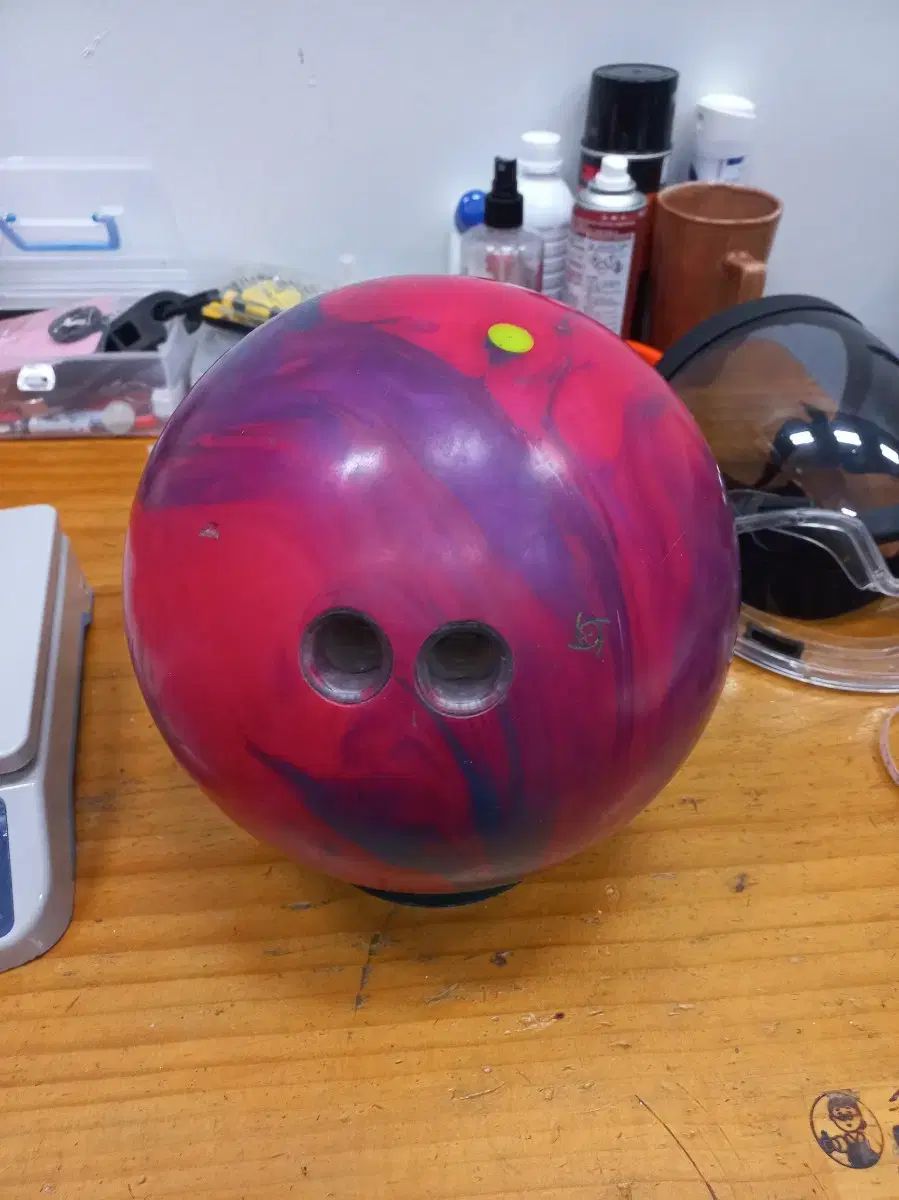 ボーリングボール 15 p トゥーフィンガー エレクトロLOFI