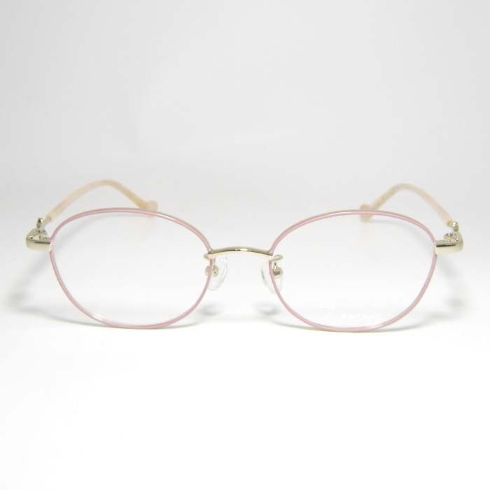 agnes b. アニエス ベー クラシック 眼鏡 メガネ フレーム サングラス 37-0023-2 サイズ46 ピンクベージュ ライトゴールド