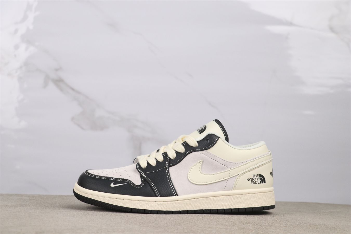 今日 Jordan XX2423-023 ジョーダン 1 ベージュブラック Beige Black -WTO輸入3
