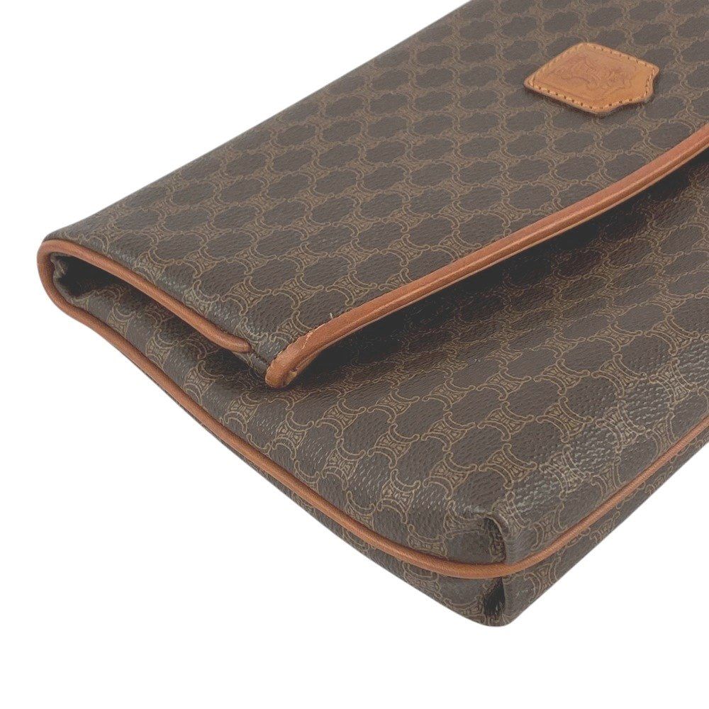 □美品□ヴィンテージ□ セリーヌ マカダム ポーチ セカンド クラッチ  