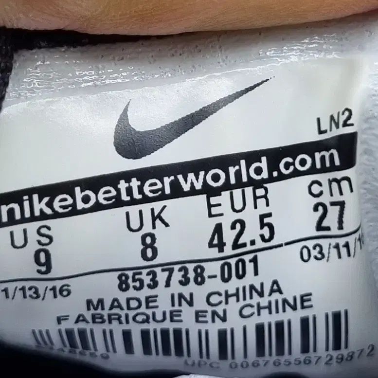 NIKE ナイキ ルナ ファイヤー メンズゴルフシューズ 270