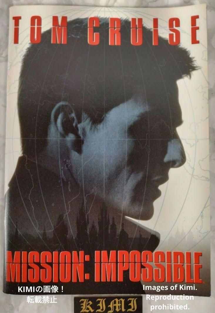 ミッション インポッシブル 映画 パンフレット 1996 フライヤー Mission Impossible Movie Pamphlet 1996 Flyer