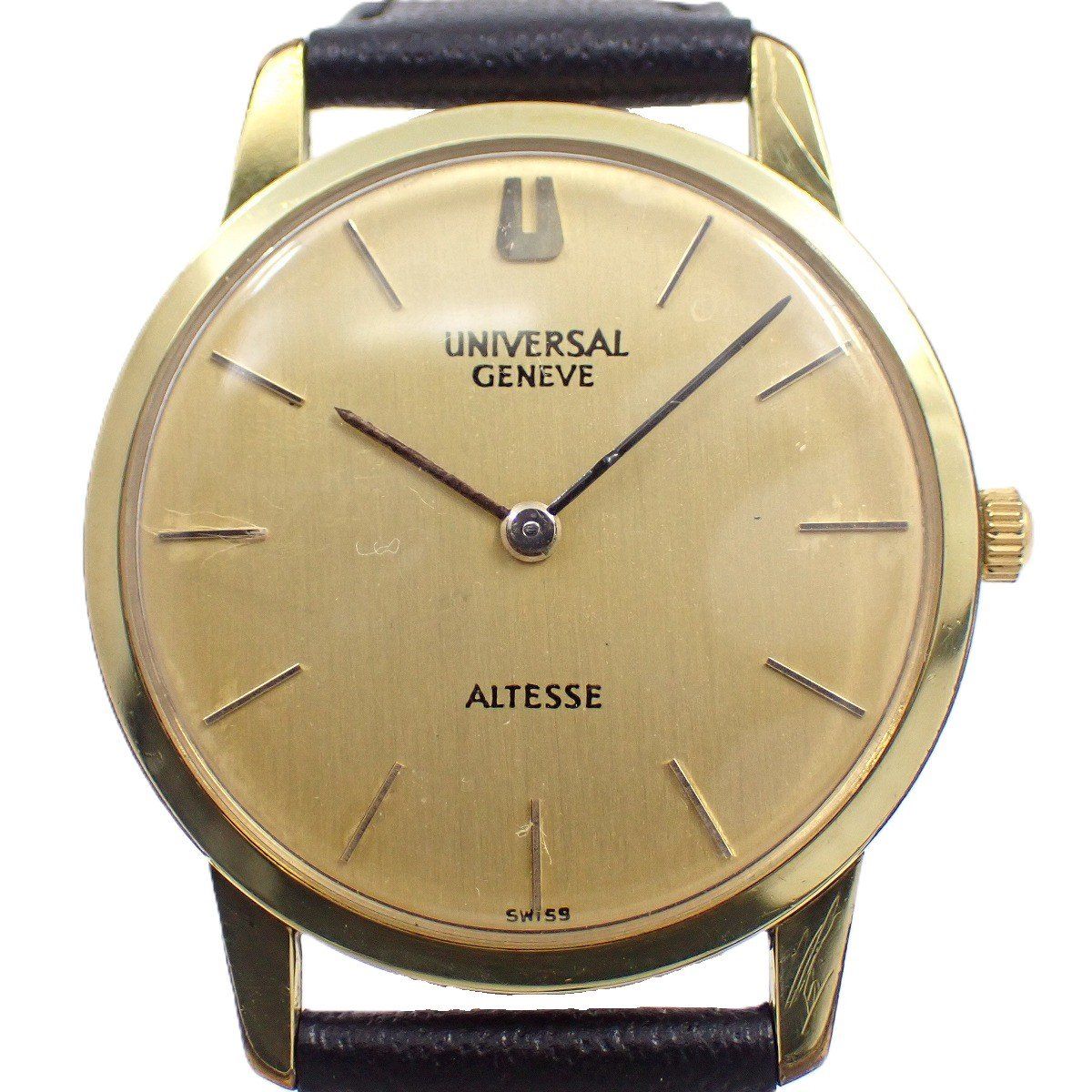 ユニバーサルジュネーブ ALTESSE ラウンド型 手巻き ボーイズ