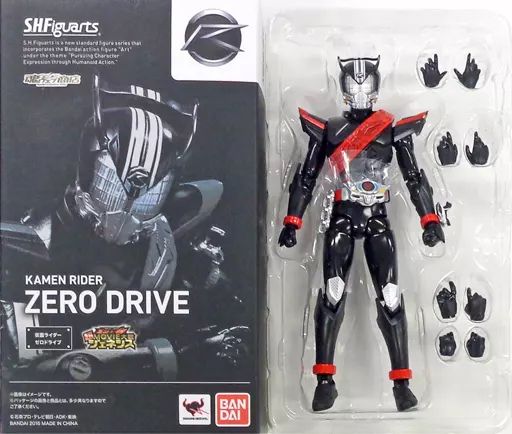 【中古】フィギュア S.H.Figuarts 仮面ライダーゼロドライブ 「仮面ライダー&times;仮面ライダー ゴースト＆ドライブ 超MOVIE大戦ジェネシス」 魂ウェブ商店限定