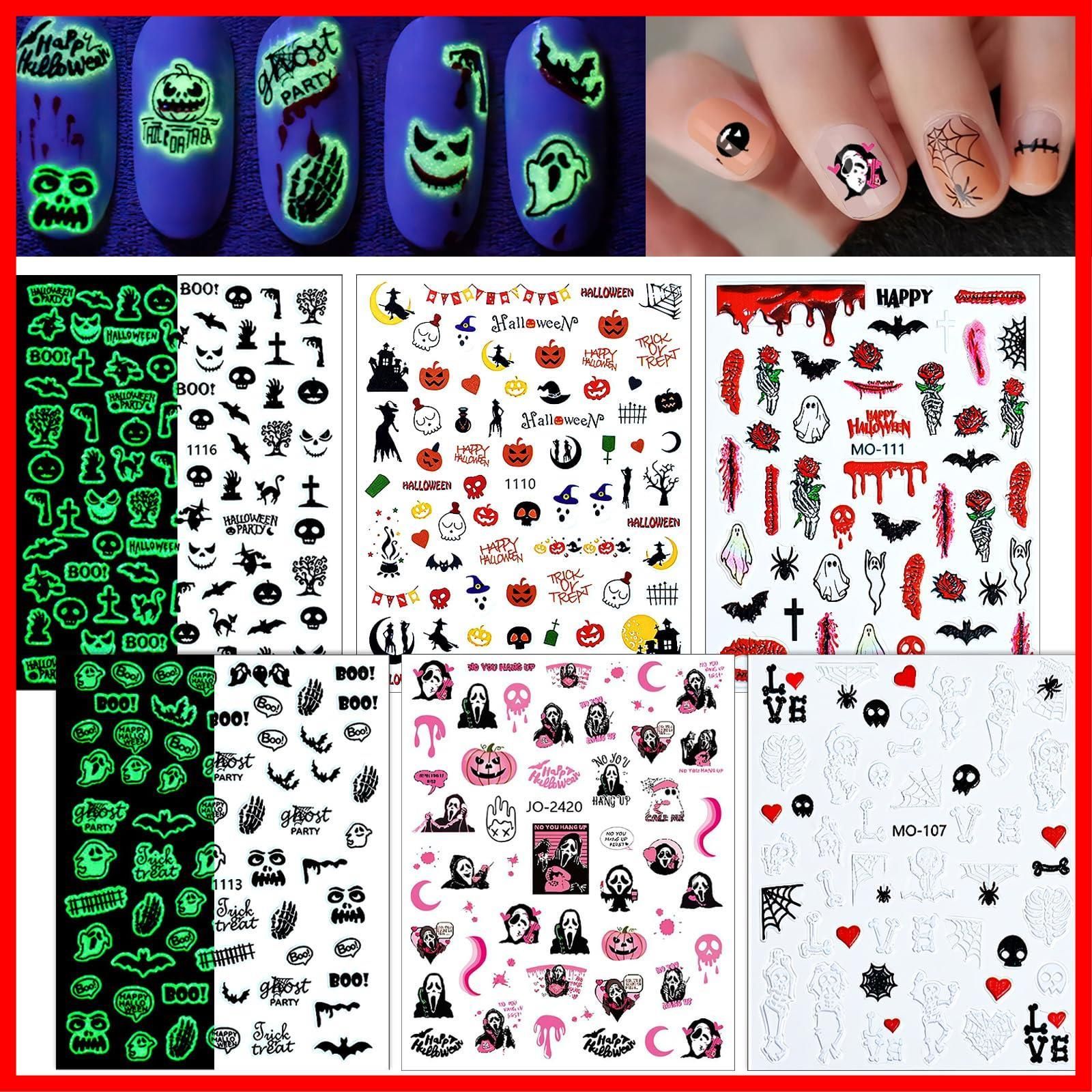 蓄光パーツネイルパーツ ハロウィン 蓄光パーツ*ネイルパーツ