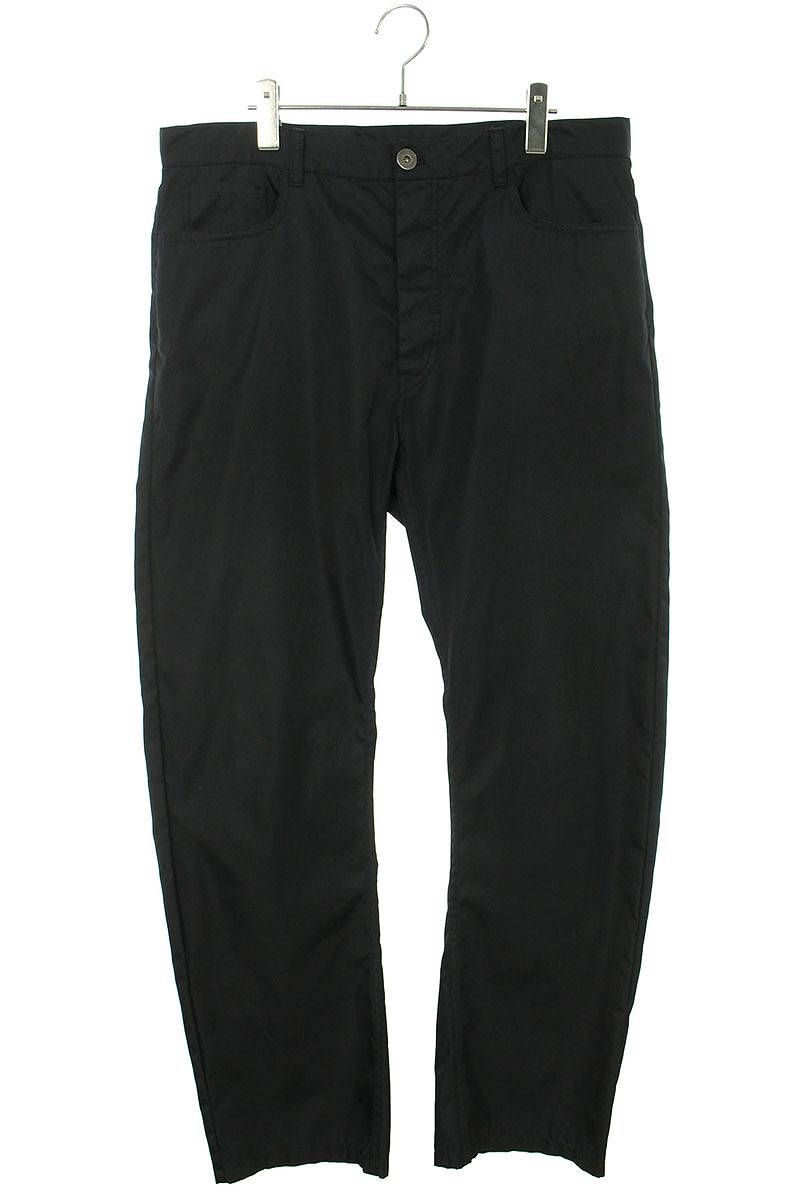 プラダ 22SS SPH183 Re-Nylon三角プレート付きナイロンロングパンツ  