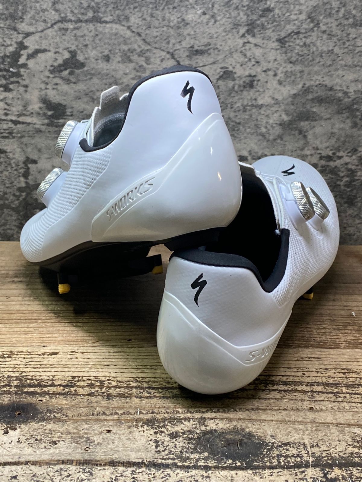 JJ915 スペシャライズド SPECIALIZED S-WORKS TORCH ビンディングシューズ EU44 SPD-SL ホワイト