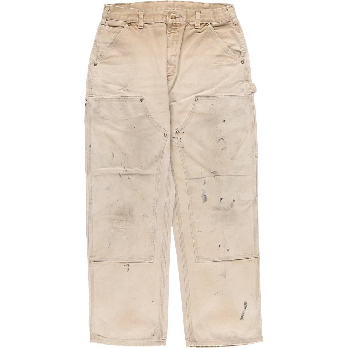 古着 00年代 カーハート Carhartt Dungaree Fit ダブルニー ダックペインターパンツ メンズw33相当|evb010821