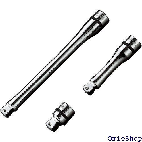 京都機械工具 KTC ネプロス 9.5mm 3|8インチ ウォブルエクステンションバーセット 3本組 NTBE303JW 1367
