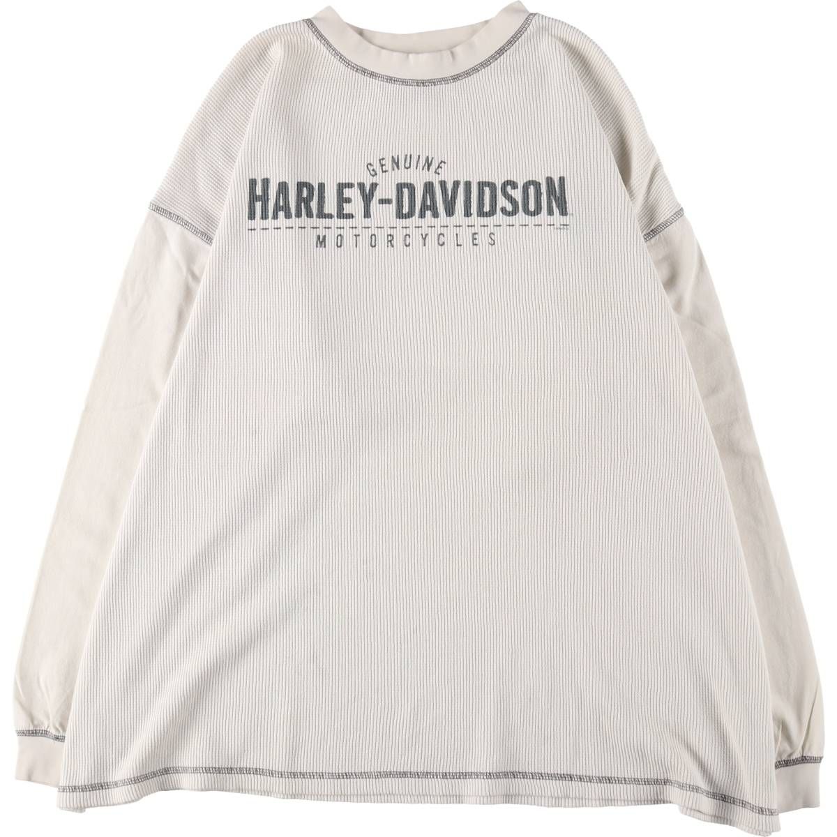 古着 00年代 ハーレーダビッドソン Harley-Davidson サーマルロンT 