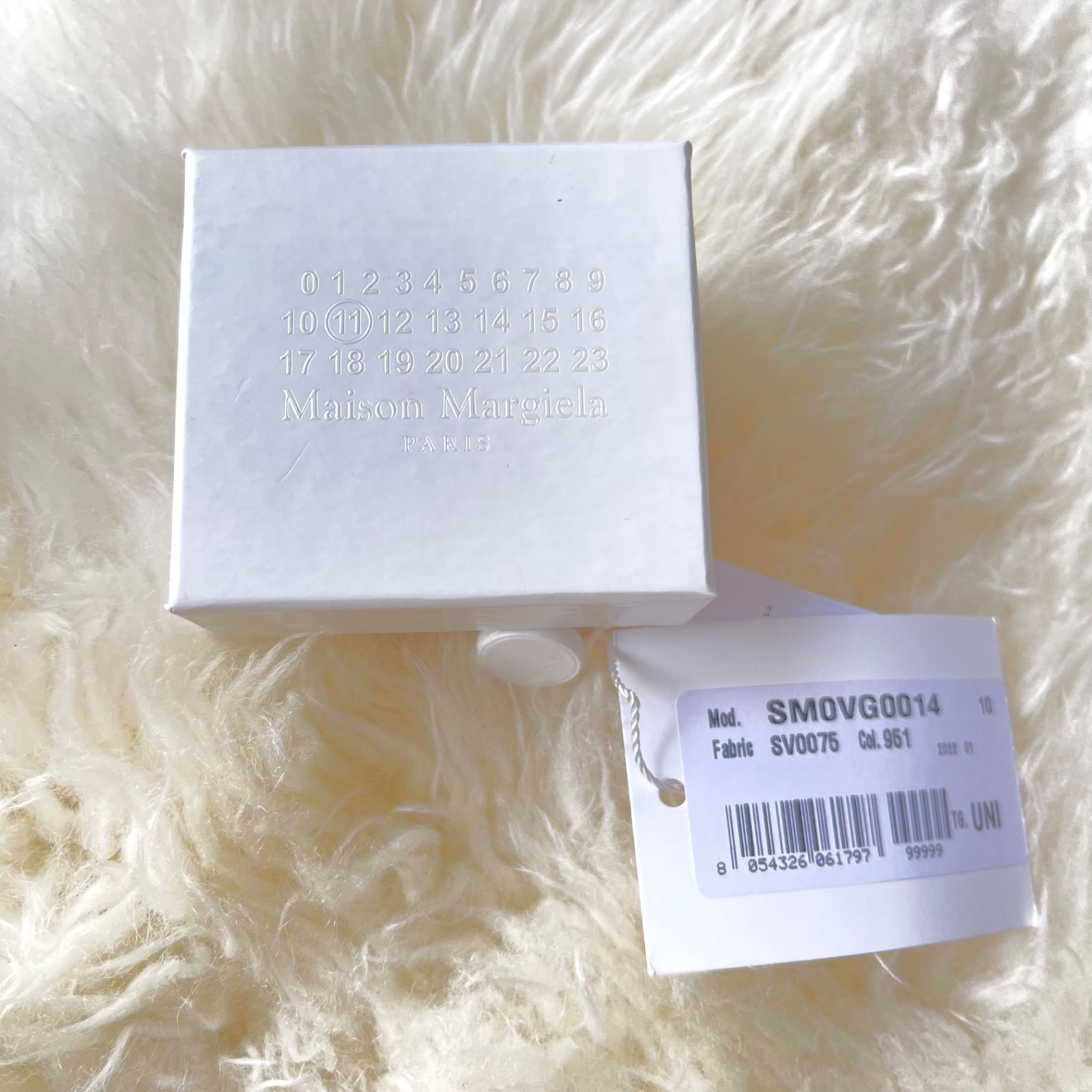 MAISON MARGIELA シングルフープピアス 3連デザイン 2022年 箱タグ付き