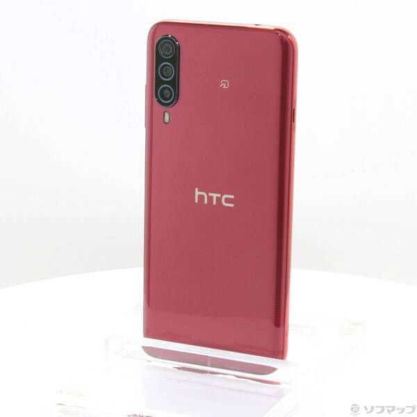 品〕 HTC Desire 22 pro 128GB サルサ・レッド 99HATD003-00 SIMフリー 
