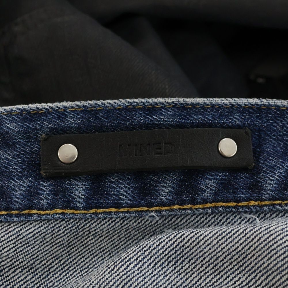 MINEDENIM (マインデニム) ペイント加工 スキニーデニムパンツ 