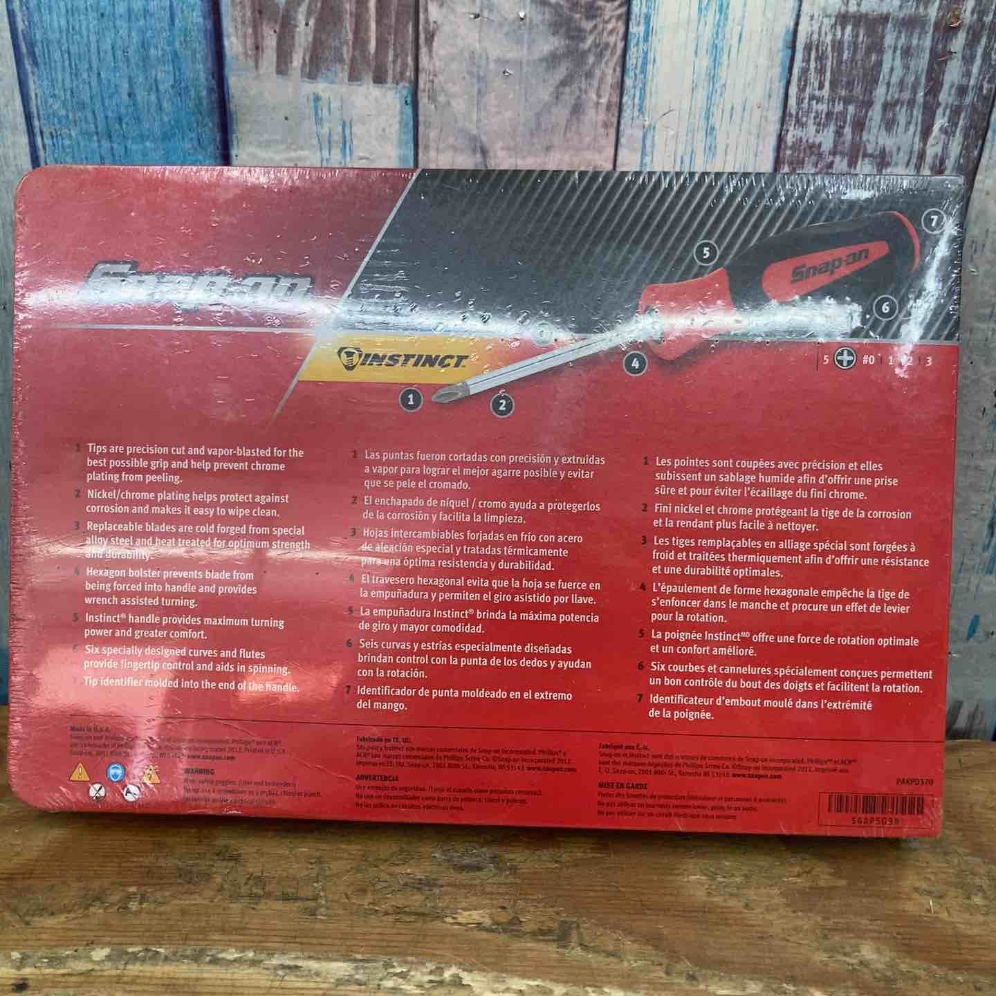 未使用品】スナップオン/Snap-on プラスドライバー スクリュー
