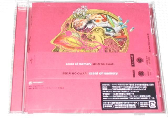 CD☆SEKAI NO OWARI scent of memory キャンドル盤 帯付 キャンドル