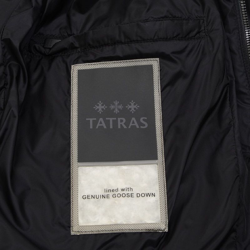 タトラス ボエシオ ダウンジャケット フード付き ブラック MTAT20A456