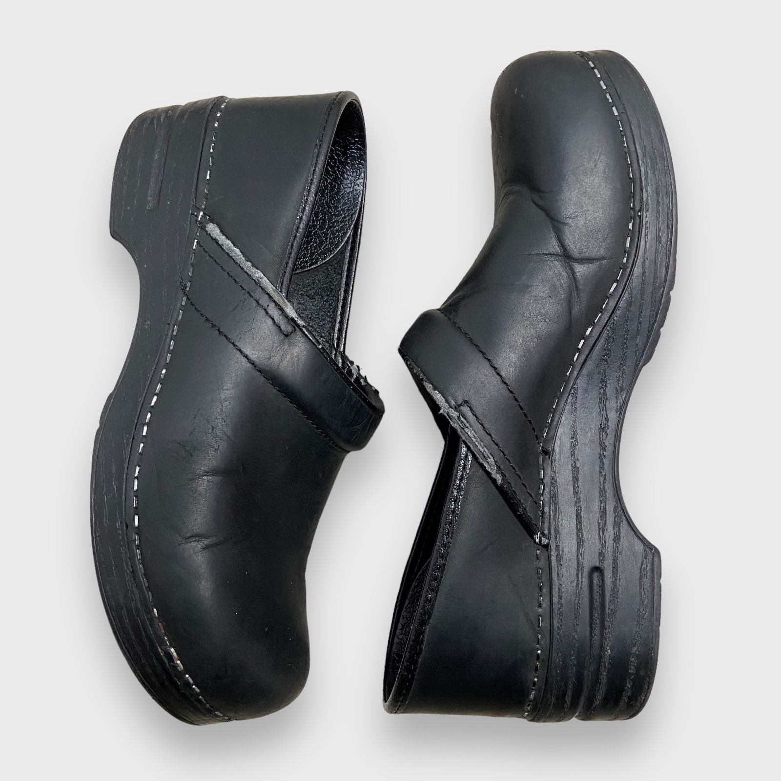 【美品】ダンスコ　レザーシューズ　革靴　サイズ40 黒 dansko ダンスコ 「PROFESSIONAL」－WEEKENDER SHOP