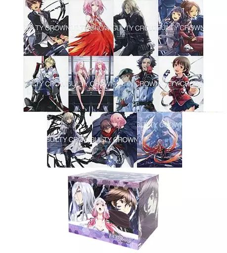 ギルティクラウン blu-ray 完全生産限定版 全11巻セット Anime Blu-ray