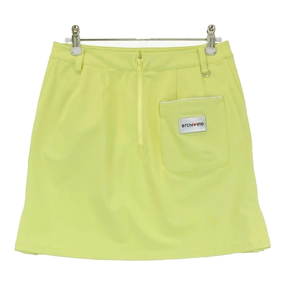 サイズ：36 ARCHIVIO アルチビオ ストレッチスカート グリーン系