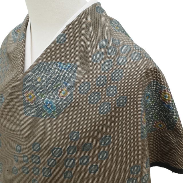 新古品】 すごい値！ 本場奄美大島紬 反物 着物 着尺 正絹 7