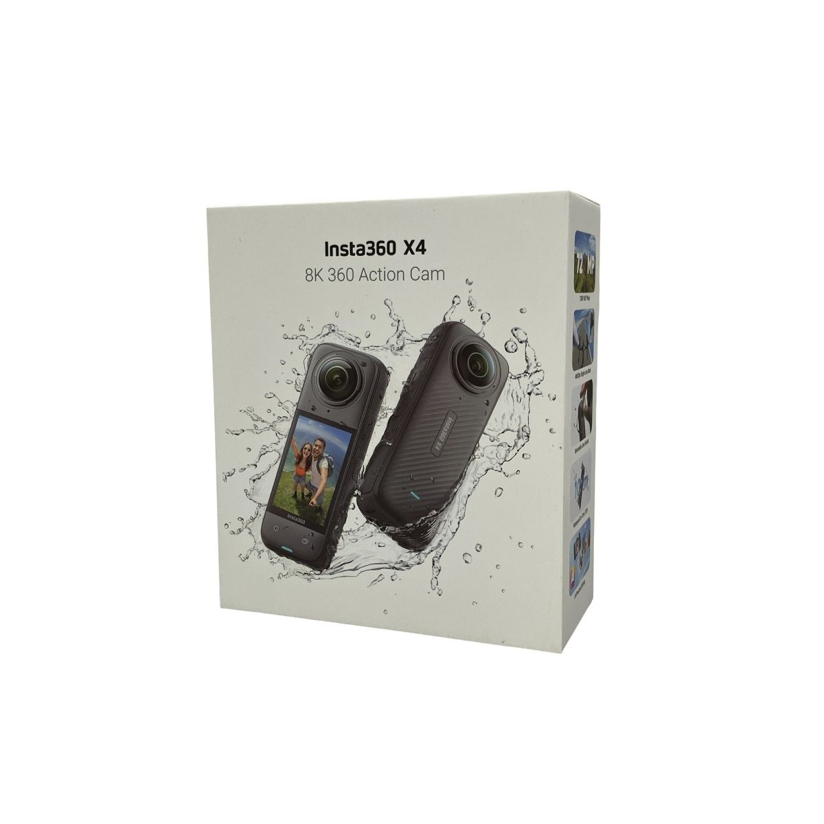 Insta360 X4 8K 360 Action Cam CINSABMA アクションカメラ ♥ 開封済 T10431382