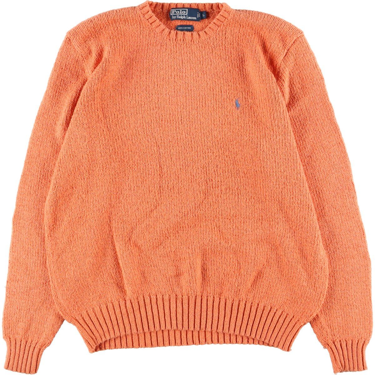 古着 90年代 ラルフローレン Ralph Lauren POLO JEANS COMPANY コットンニットセーター レディースL ヴィンテージ /eaa409244 ss2503_50 Ralph Lauren - 古着 90年代 ラルフローレン Ralph Lauren POLO