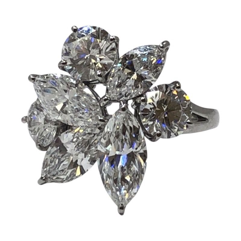 ミキモト MIKIMOTO リング Pt950/ダイヤモンド ダイヤモンド  