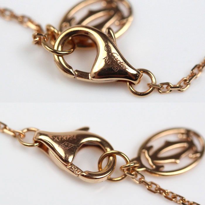 CARTIER カルティエ K18PG ピンクゴールド ダムール XS ネックレス